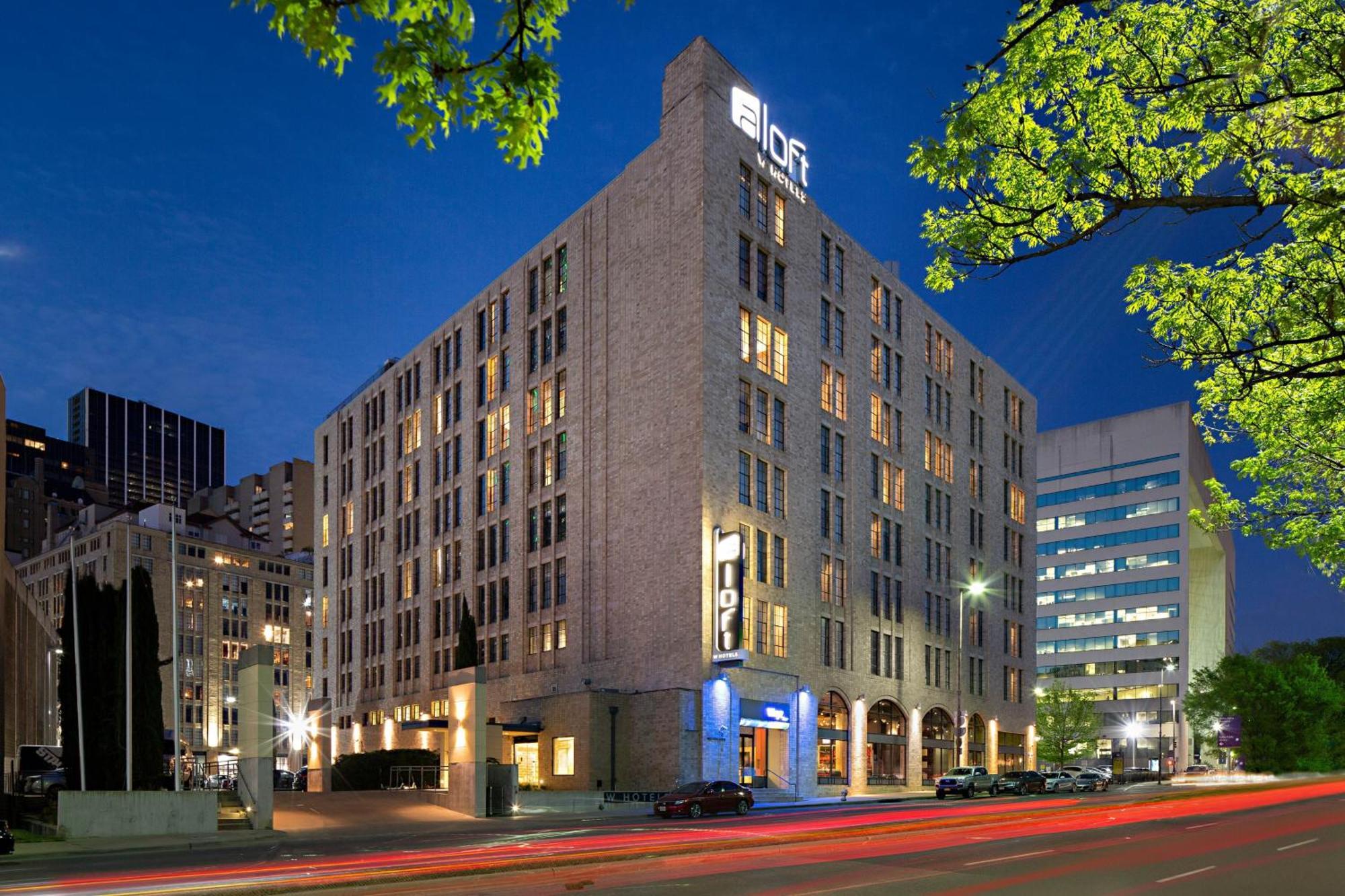 Aloft Dallas Downtown Eksteriør billede