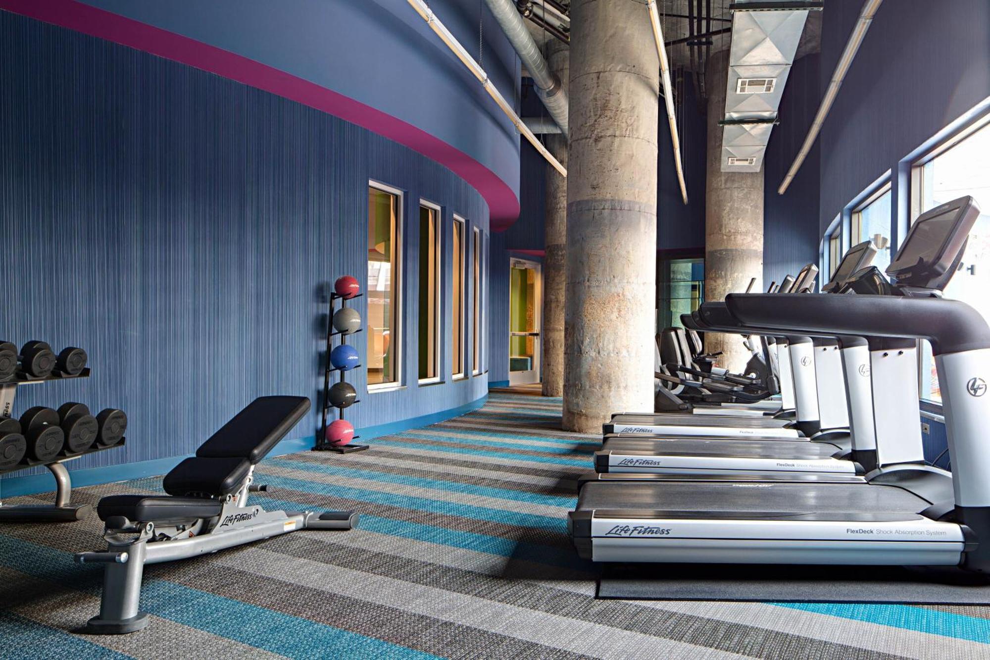 Aloft Dallas Downtown Eksteriør billede