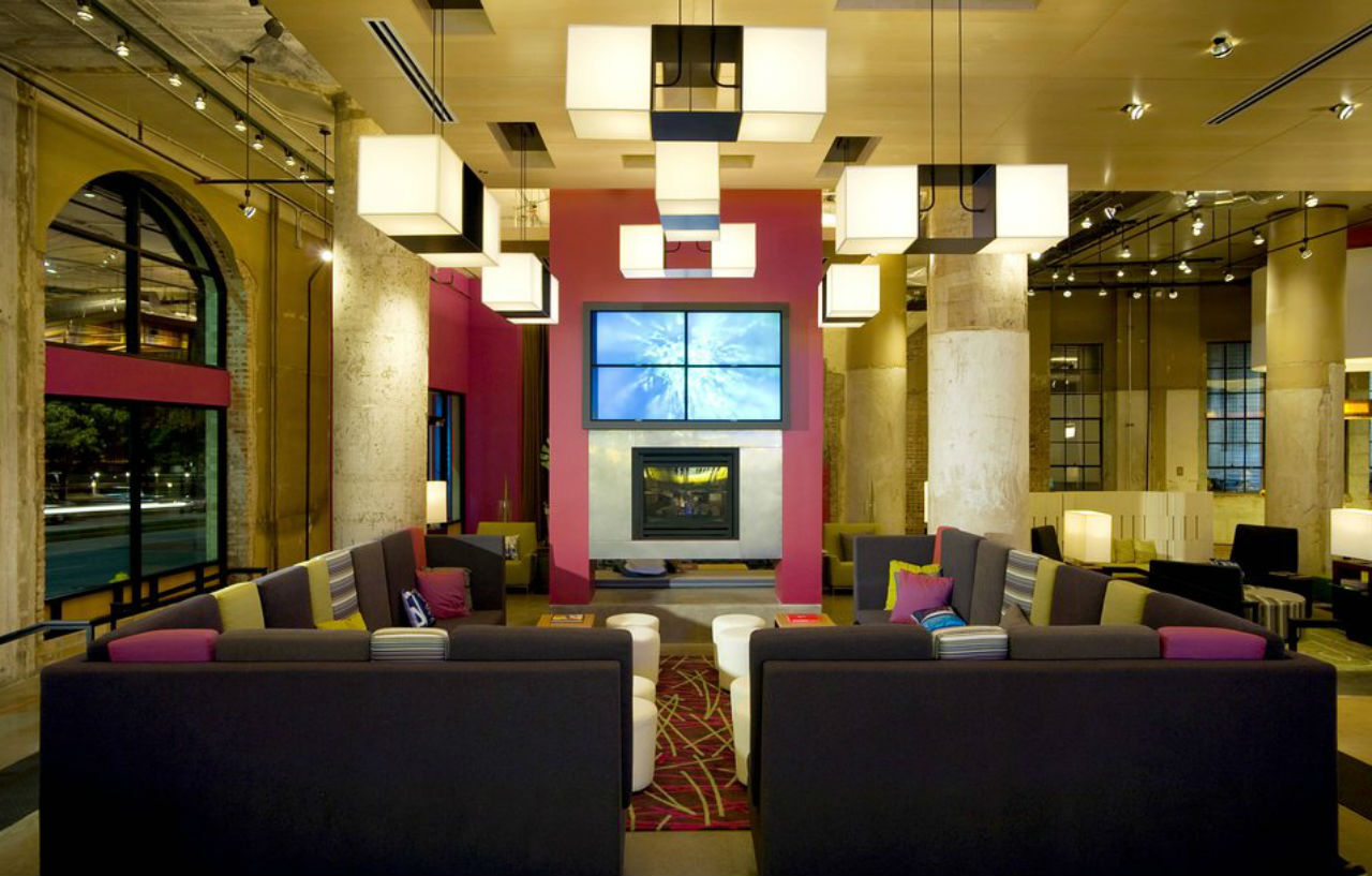 Aloft Dallas Downtown Eksteriør billede